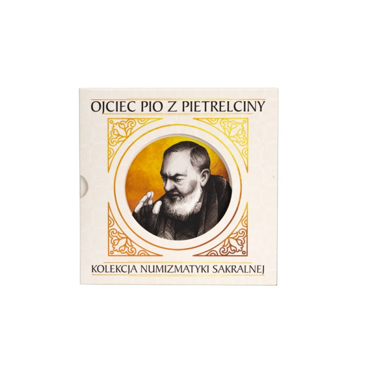 Moneta srebrna - Ojciec Pio z Pietrelciny - MON030