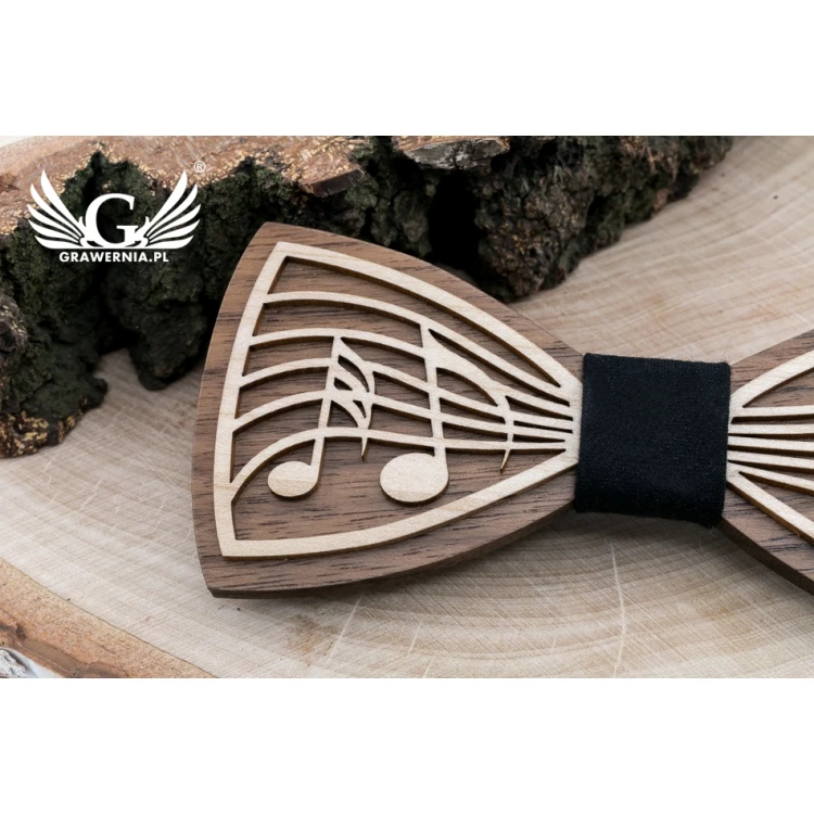 Mucha drewniana - Music - drewno klonowe i orzechowe - MDR053