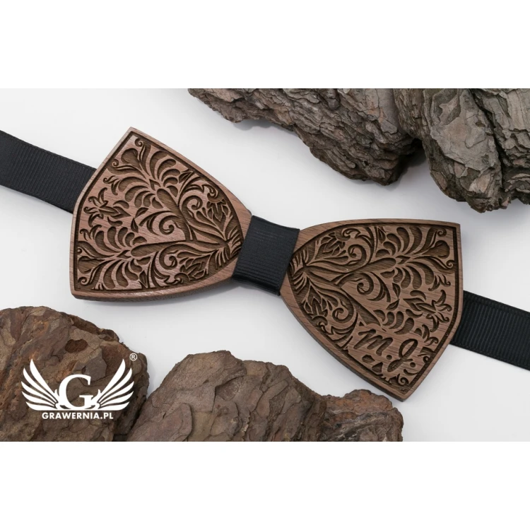 Mucha drewniana - Nature - drewno orzechowe - MDR047