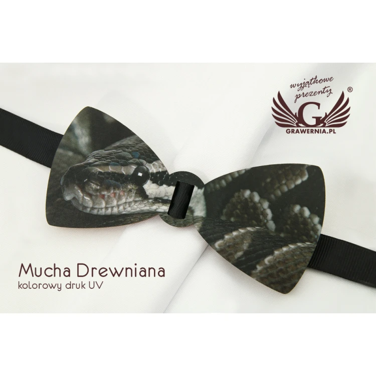 Mucha drewniana z dowolną grafiką - kolorowy druk UV - MDR003