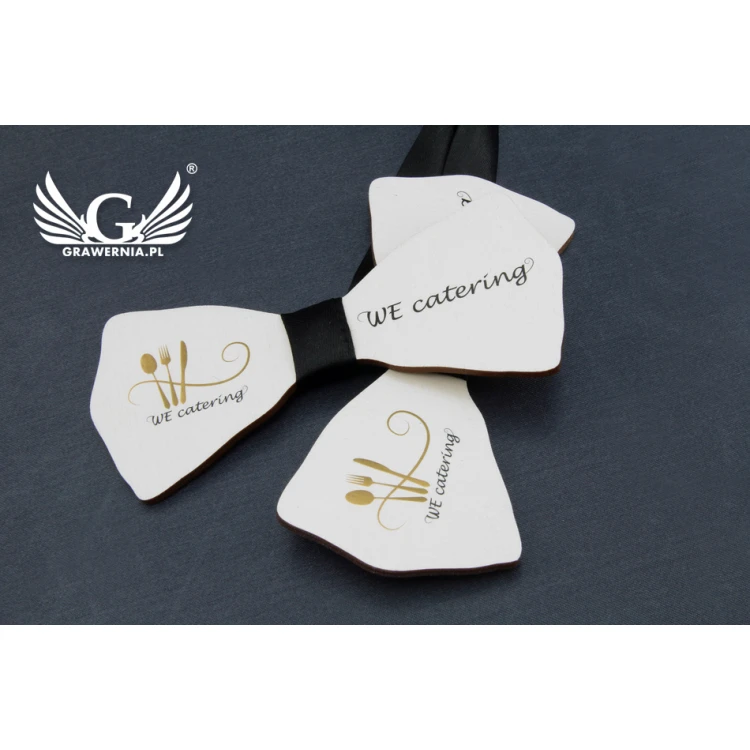 Mucha z drewna identyfikator - kolorowy druk UV - MDR007
