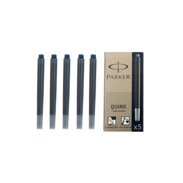 Naboje do pióra wiecznego Parker standard 5 szt GRANATOWE - NAB003