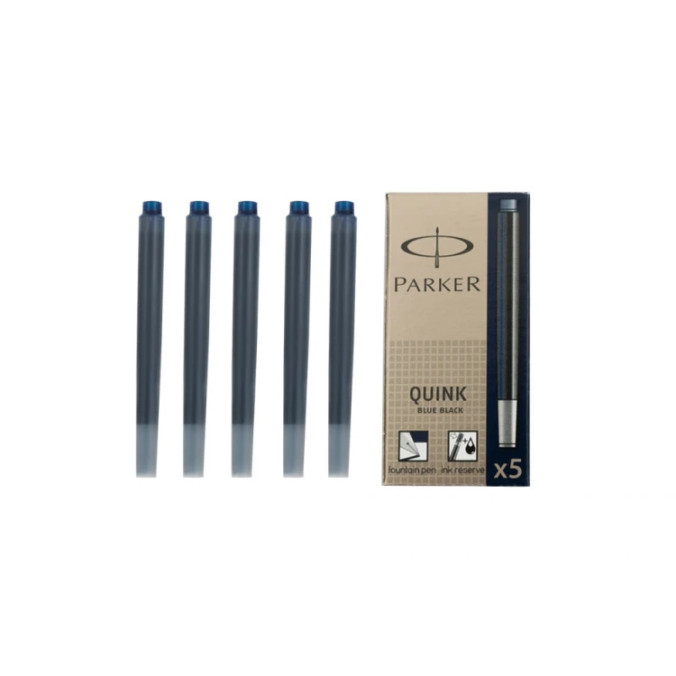 Naboje do pióra wiecznego Parker standard 5 szt GRANATOWE - NAB003
