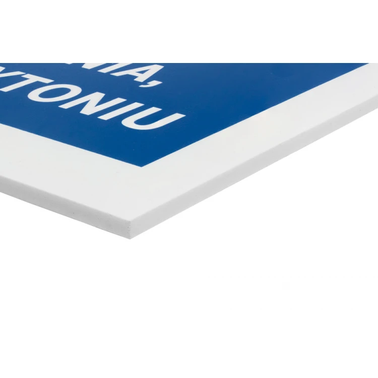 Stosuj ochronę twarzy - wym. 297x210mm (A4) - PVC - kolorowy druk UV - BHP081
