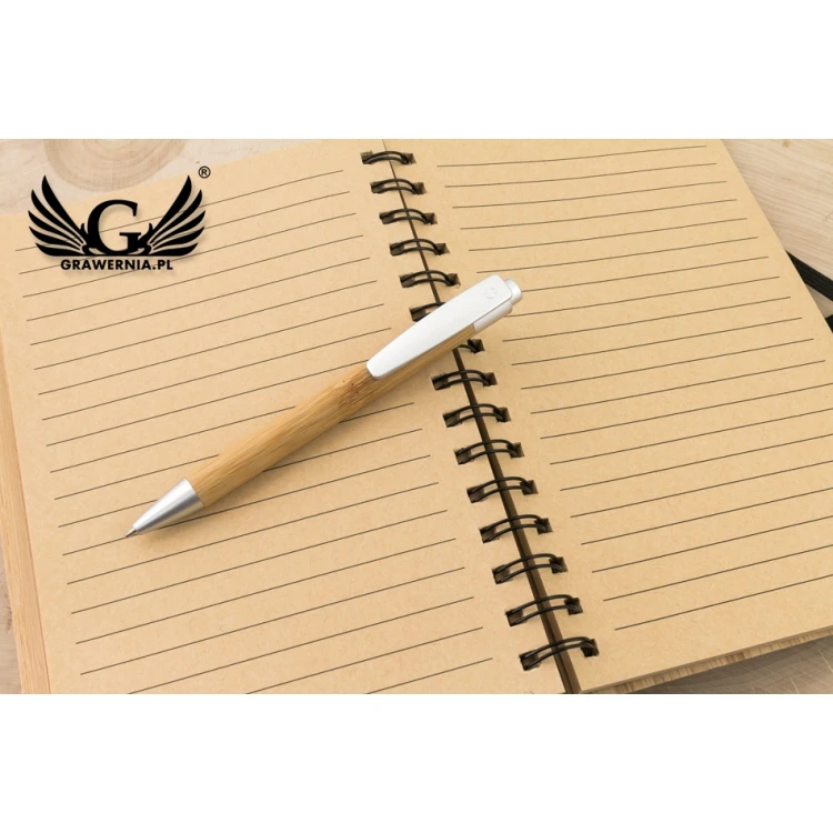 Notes Eko A5 z długopisem - Benin - 70 kartek z nadrukiem UV - NOT012