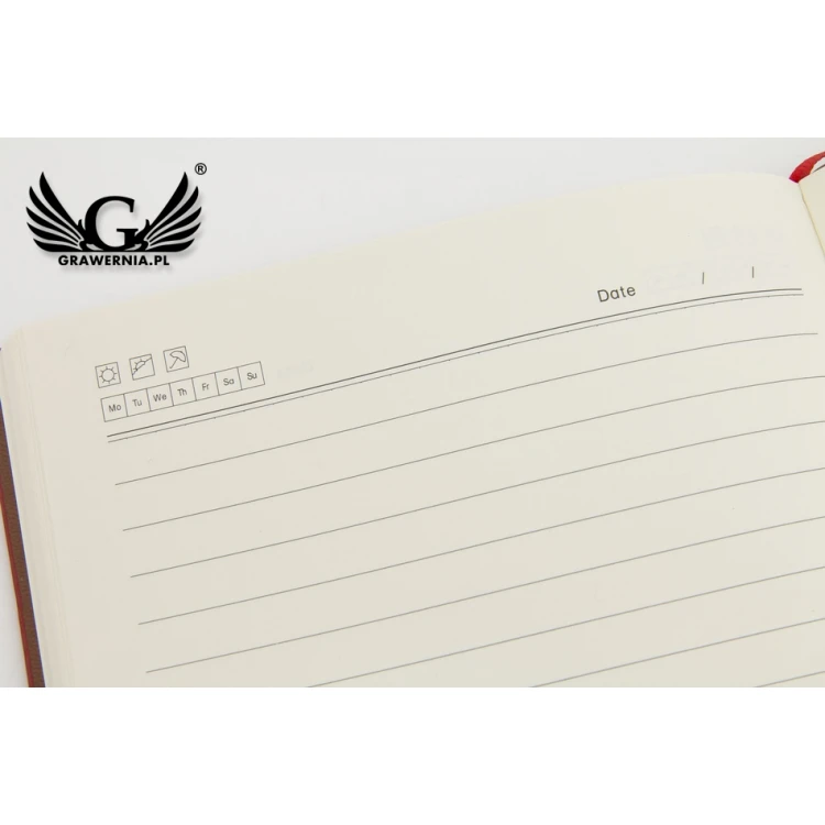 Notes Vella A5, 96 kartek - z Twoim grawerem - NOT011