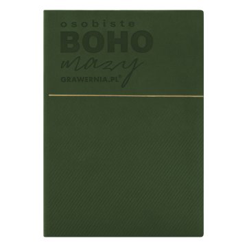 Notes LAREN z dowolnym grawerem - wym. 148x210 mm (format A5) - NOT020