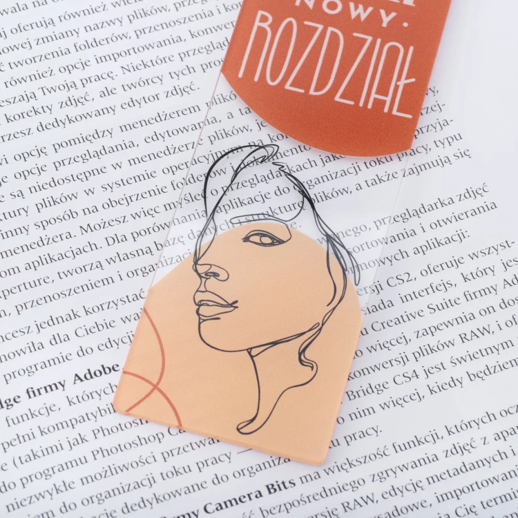 Nowy dzień, nowy rozdział - motywująca zakładka do książki - ZAK006