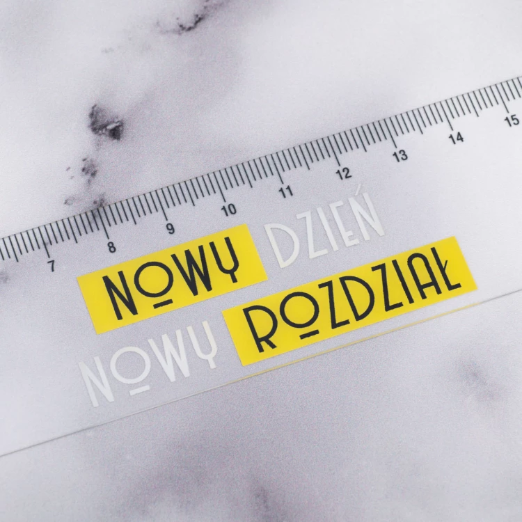 Linijka/zakładka do książki z Twoim logo - pakiet 100 sztuk - ZAK025