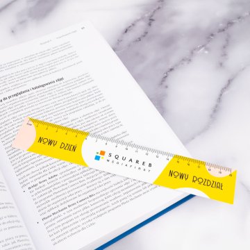 Nowy dzień, nowy rozdział - zakładka do książki z Twoim logo - zestaw 100 sztuk - ZAK031