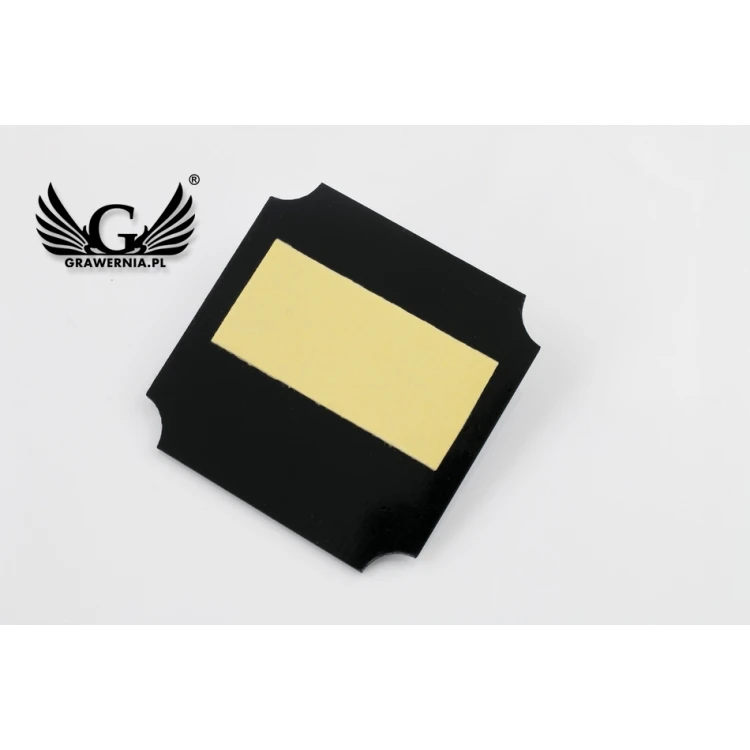 Numeracja drzwi - miedziany lub caffe latte - ND017 - wym. 50x50mm