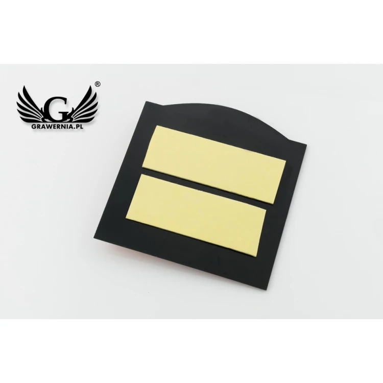 Numeracja drzwi - miedziany lub caffe latte - ND022 - wym. 70x70mm