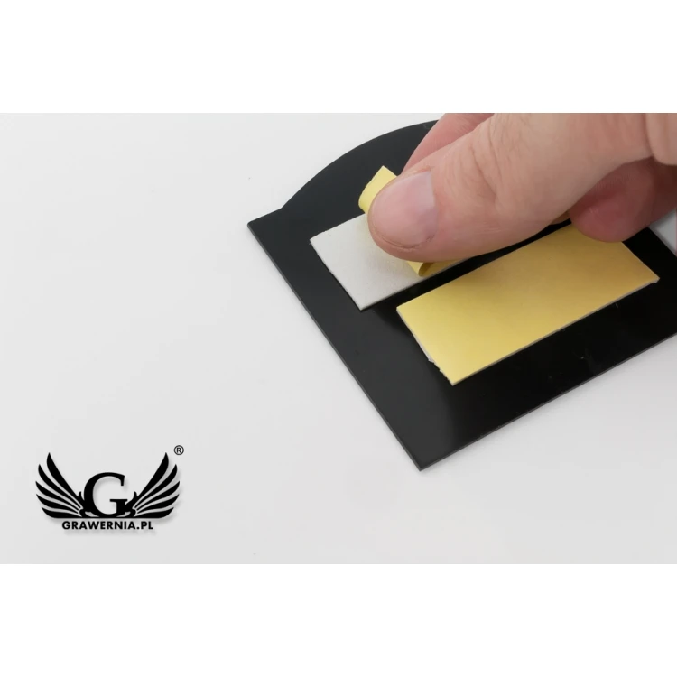 Numeracja drzwi - miedziany lub caffe latte - ND022 - wym. 70x70mm