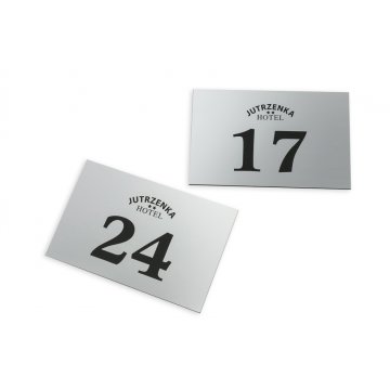 Numeracja drzwi - ND003 - wym. 140x90mm