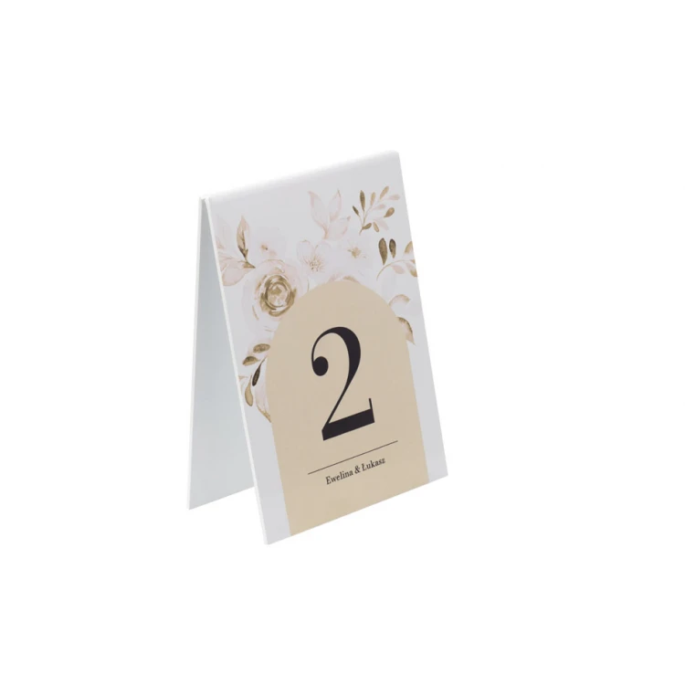 Numeracja na stoliki weselne - wys. 20,5cm - NS008