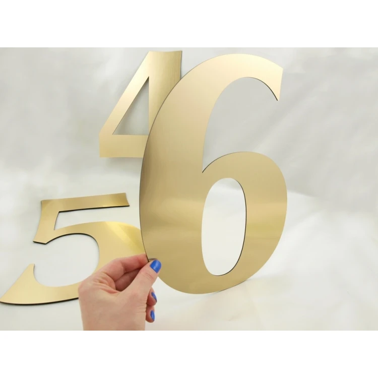 Numeracja pięter - cyfry o wysokości 30cm - CL004