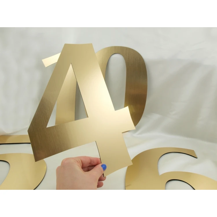 Numeracja pięter - cyfry o wysokości 30cm - CL004