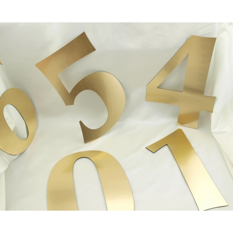 Numeracja pięter - cyfry o wysokości 30cm - CL004