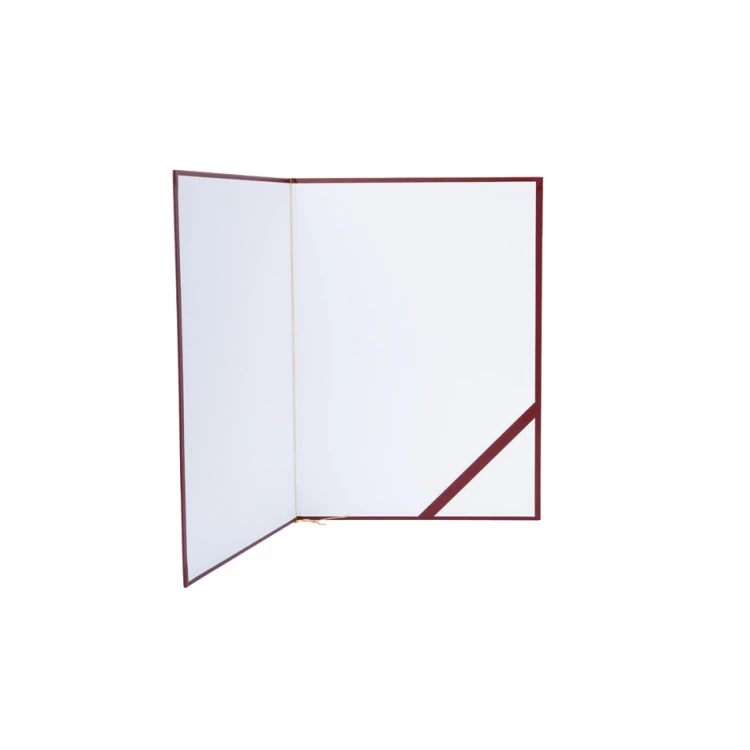 Okładka na dyplom Standard - czerwona - dowolny nadruk UV - ET051