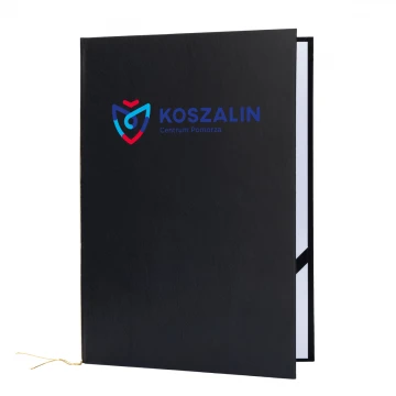 Okładka na dyplom Standard - czarna - dowolny nadruk UV - ET050