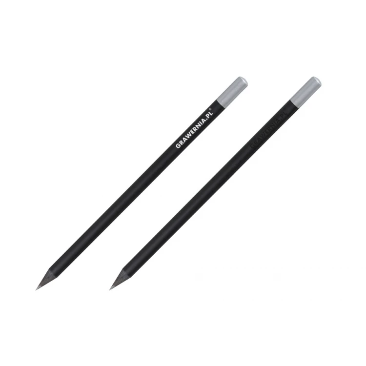 Ołówki drewniane z grawerem lub nadrukiem UV - Black - OW003