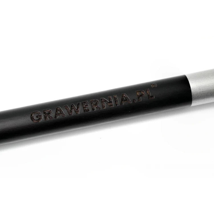 Ołówki drewniane z grawerem lub nadrukiem UV - Black - OW003