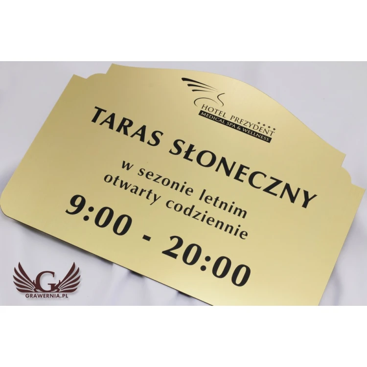 Opracowanie graficzne systemu informacji dla hotelu