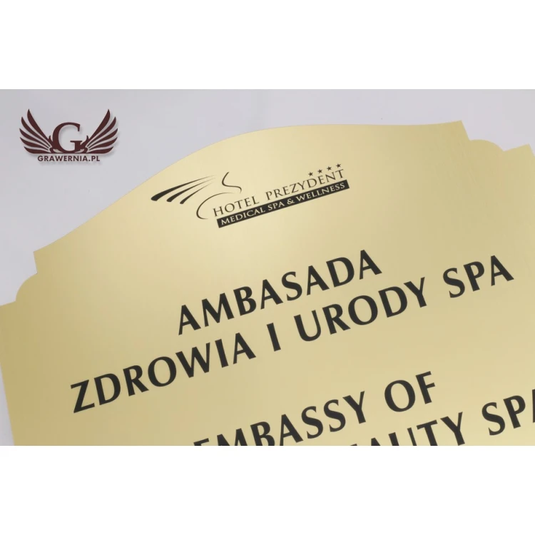 Opracowanie graficzne systemu informacji dla hotelu
