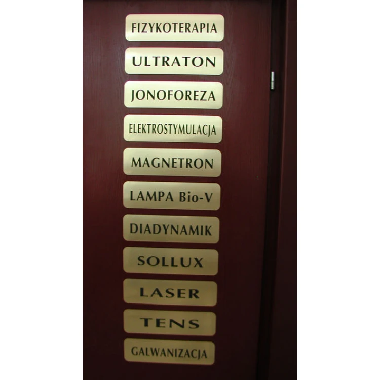 Opracowanie graficzne systemu informacji dla uzdrowiska, instytucji - SZ176