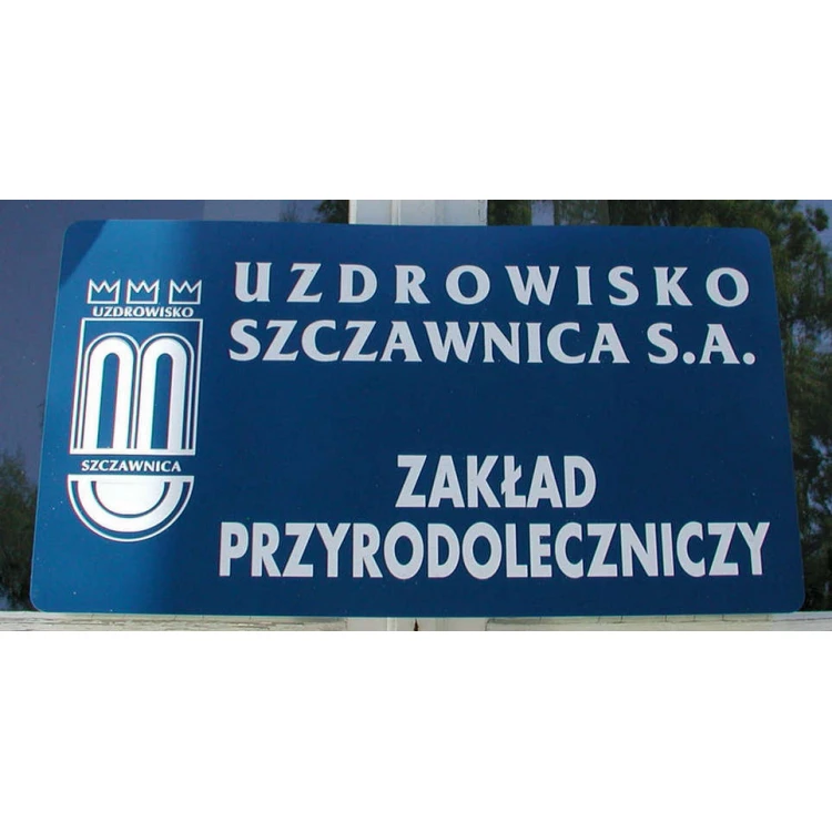 Opracowanie graficzne systemu informacji dla uzdrowiska, instytucji - SZ176