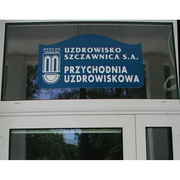 Opracowanie graficzne systemu informacji dla uzdrowiska, instytucji - SZ176