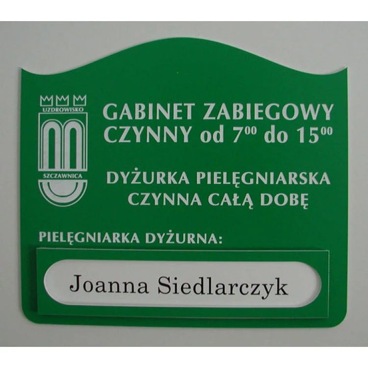 Opracowanie graficzne systemu informacji dla uzdrowiska, instytucji - SZ176