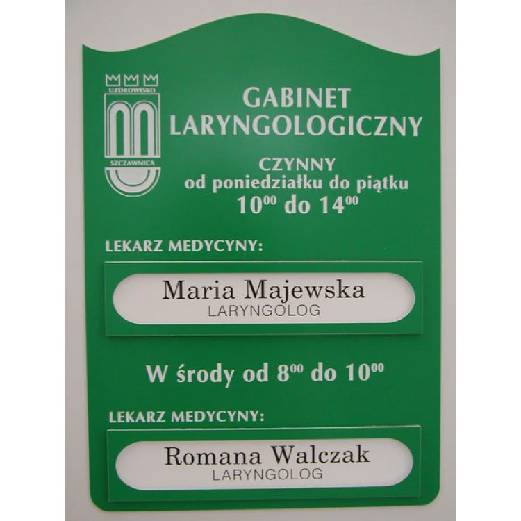 Opracowanie graficzne systemu informacji dla uzdrowiska, instytucji - SZ176