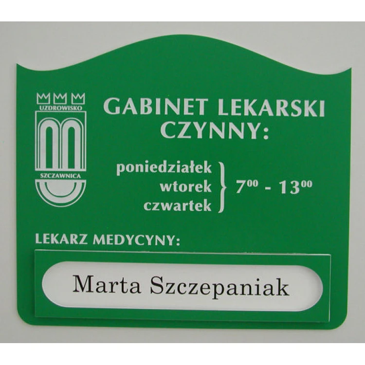 Opracowanie graficzne systemu informacji dla uzdrowiska, instytucji - SZ176