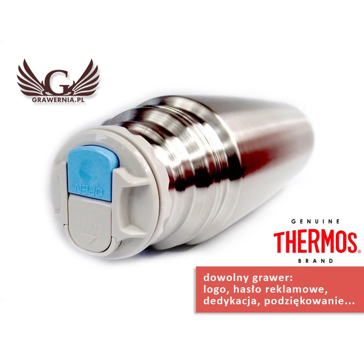 Oryginalny THERMOS - pojemność 1 litr - z próżniową technologią TherMax
