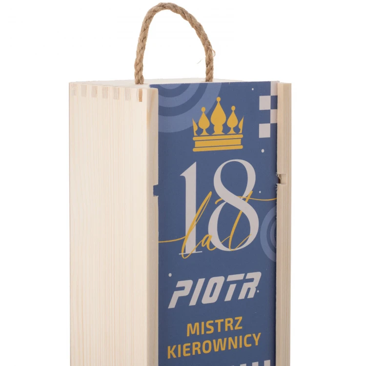 Osiemnastkowa skrzynka na alkohol - SK082