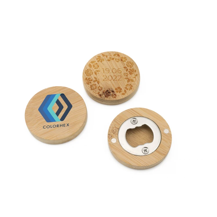 Otwieracz do butelek z magnesem - Ping bambus - MGN018