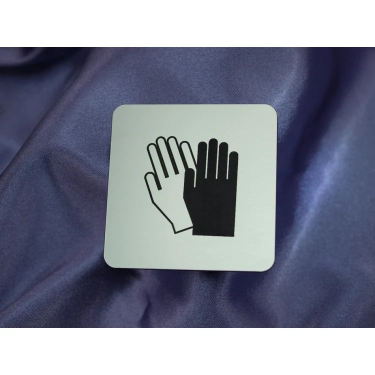 Oznakowanie BHP - tabliczka z piktogramami - 60x60mm