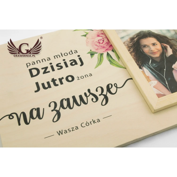 Pamiątka dla rodziców ze zdjęciem - PDR016