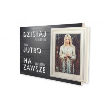 Pamiątka dla rodziców ze zdjęciem - PDR009