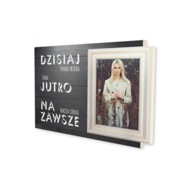 Pamiątka dla rodziców ze zdjęciem - PDR009