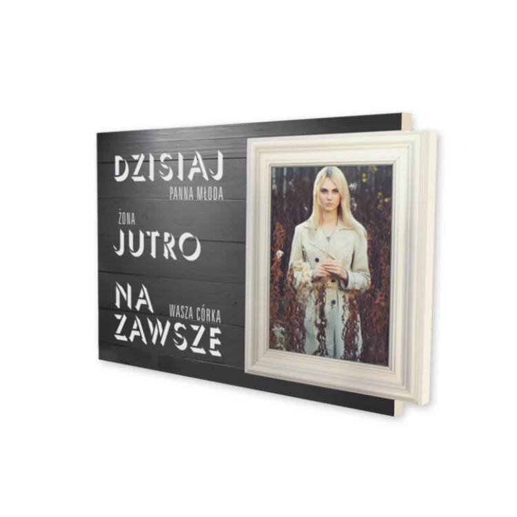 Pamiątka dla rodziców ze zdjęciem - PDR009
