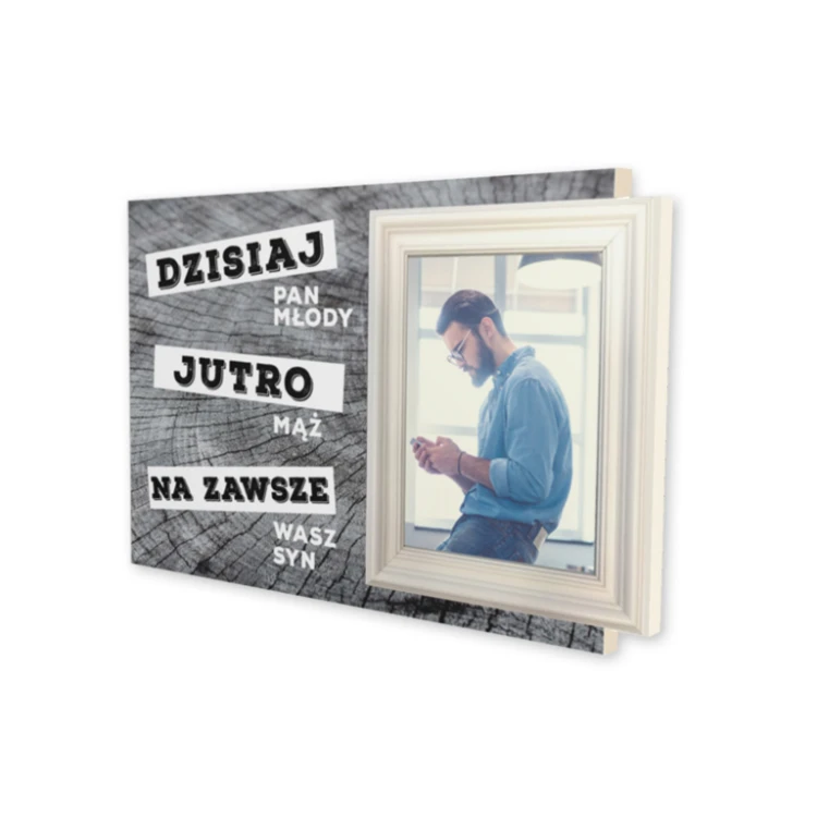 Pamiątka dla rodziców ze zdjęciem - PDR007