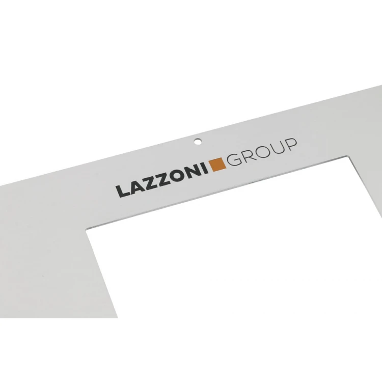 Panel czołowy do maszyn - srebrne aluminium anodowane - grubość: 2mm - PCZ025