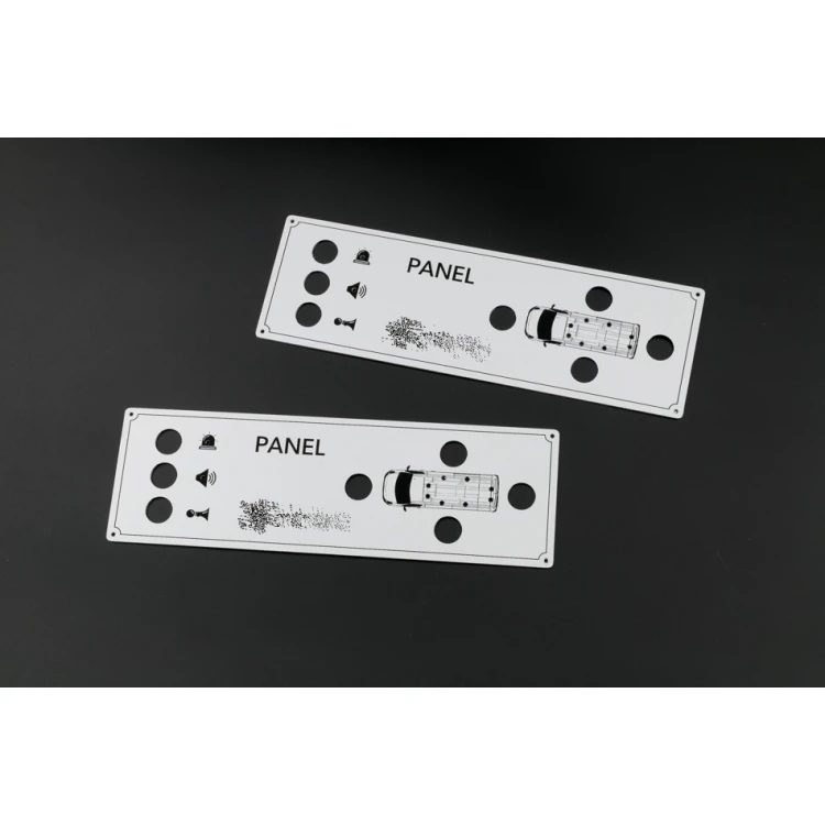 Panel czołowy grawerowany z aluminium aluply - wymiar 190x60mm - PCZ021