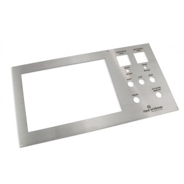 Panel stalowy o wymiarach 499x273mm - grubość: 2mm 