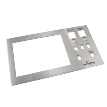 Panel stalowy o wymiarach 499x273mm - grubość: 2mm 