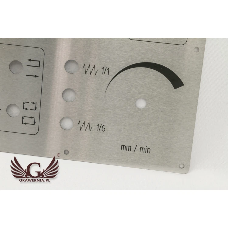 Panel stalowy o wymiarach 650x440mm - grubość: 2mm - PCZ019