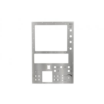 Panel stalowy o wymiarach 650x440mm - grubość: 2mm - PCZ019