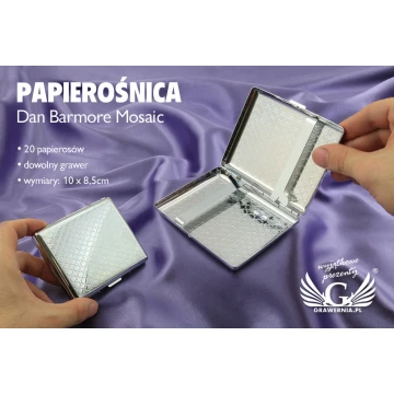 Papierośnica Dan Barmore Mozajka - PAP002